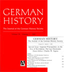 German History special issue