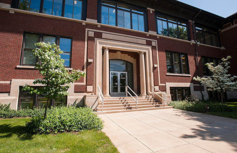 Stanley Coulter Hall exterior shot.