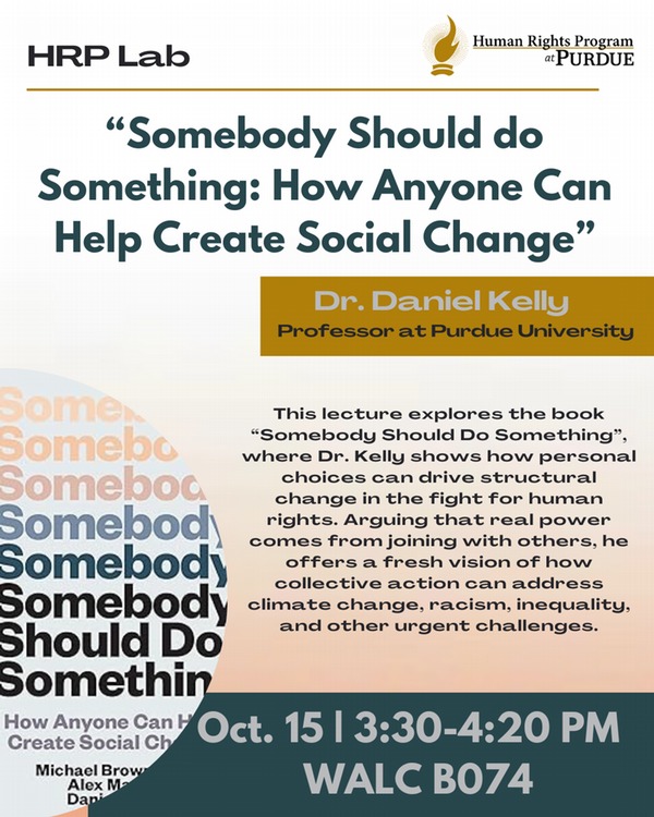 Flyer Human Rights Program Event