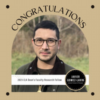 image details award details for Dr. Javier Gomez-Lavin