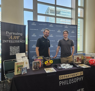 Grad students at Gen Con.