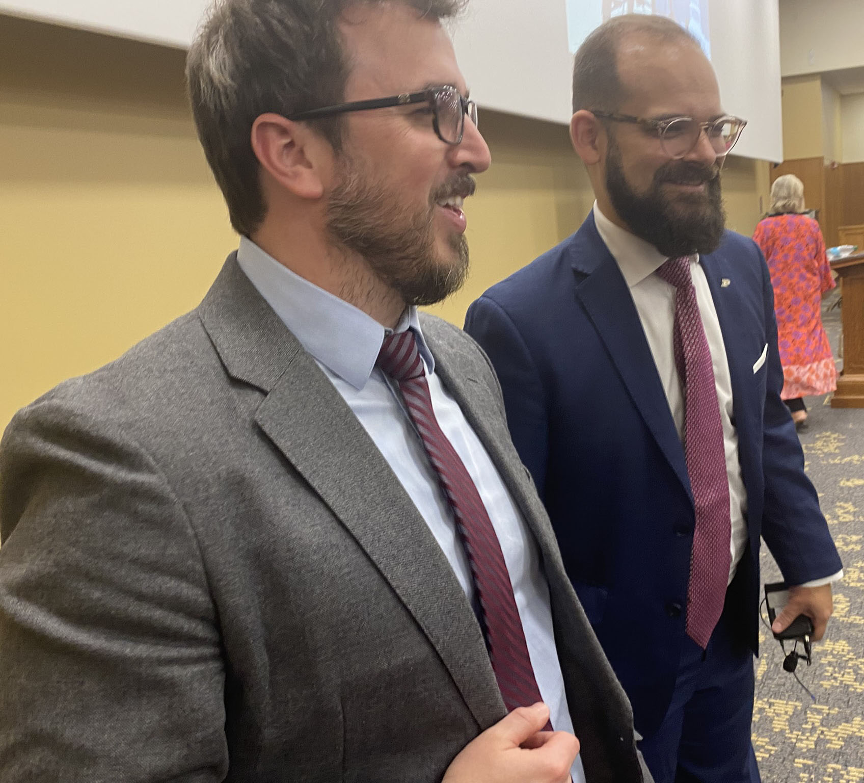 Professor Logan Strother and Professor Jesse Crosson