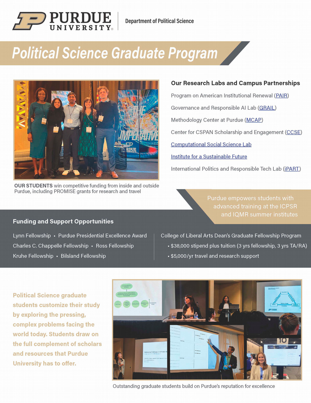 graduate student flyer