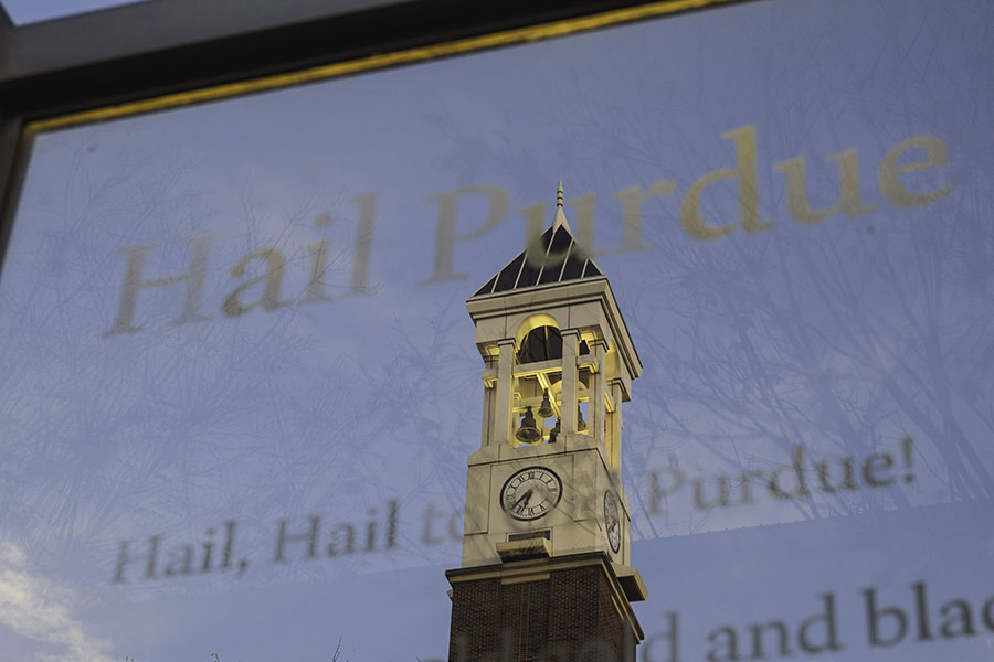 Photo of the Purdue arch