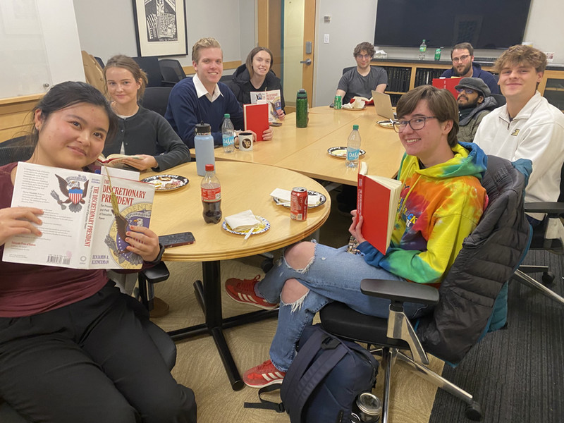 PAIR student book discussion group