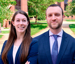 Professor Kaylyn Jackson Schiff and Professor Daniel Schiff