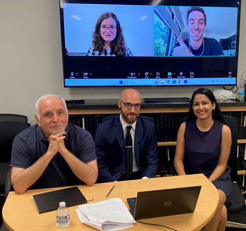 Dr. Matt Ellis and Committee