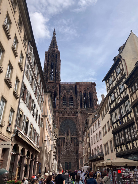 Students studying abroad in Strasbourg