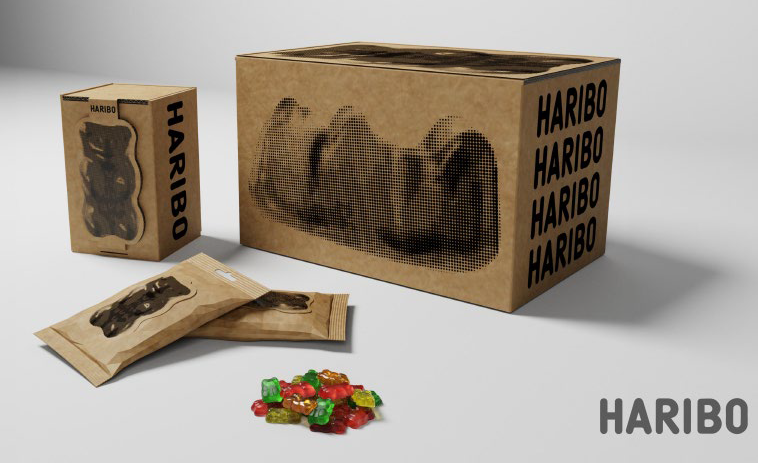 Haribo Packaging designed by Industrial Design student