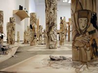 Images from The Paper Sculpture Show