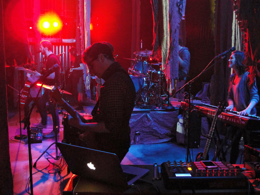Stage band during Medea 2013.