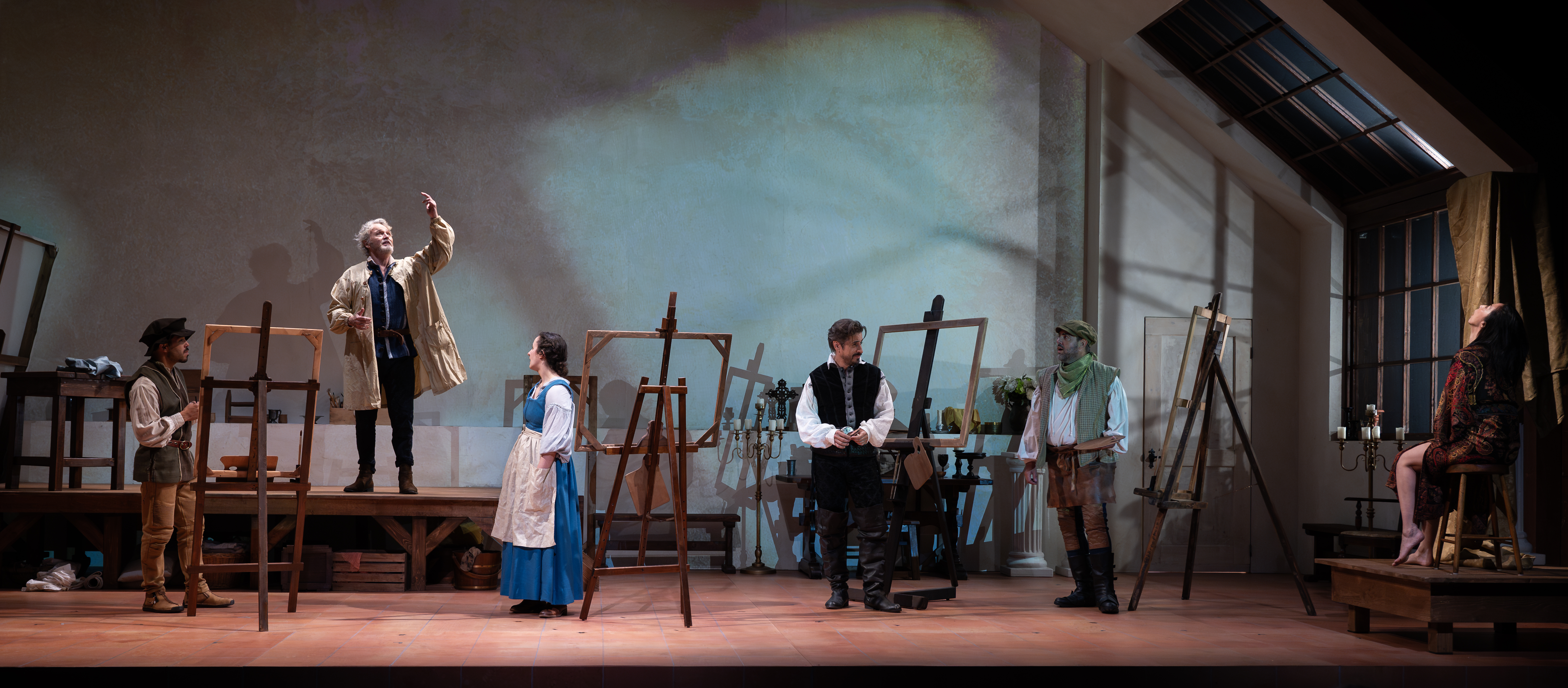 Dress rehearsal photo of The Light and the Dark