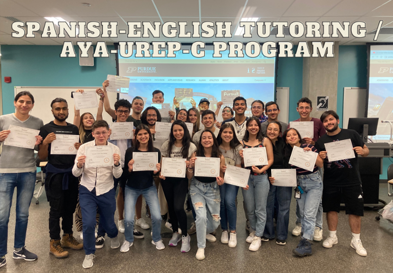 Spanish-English tutors.