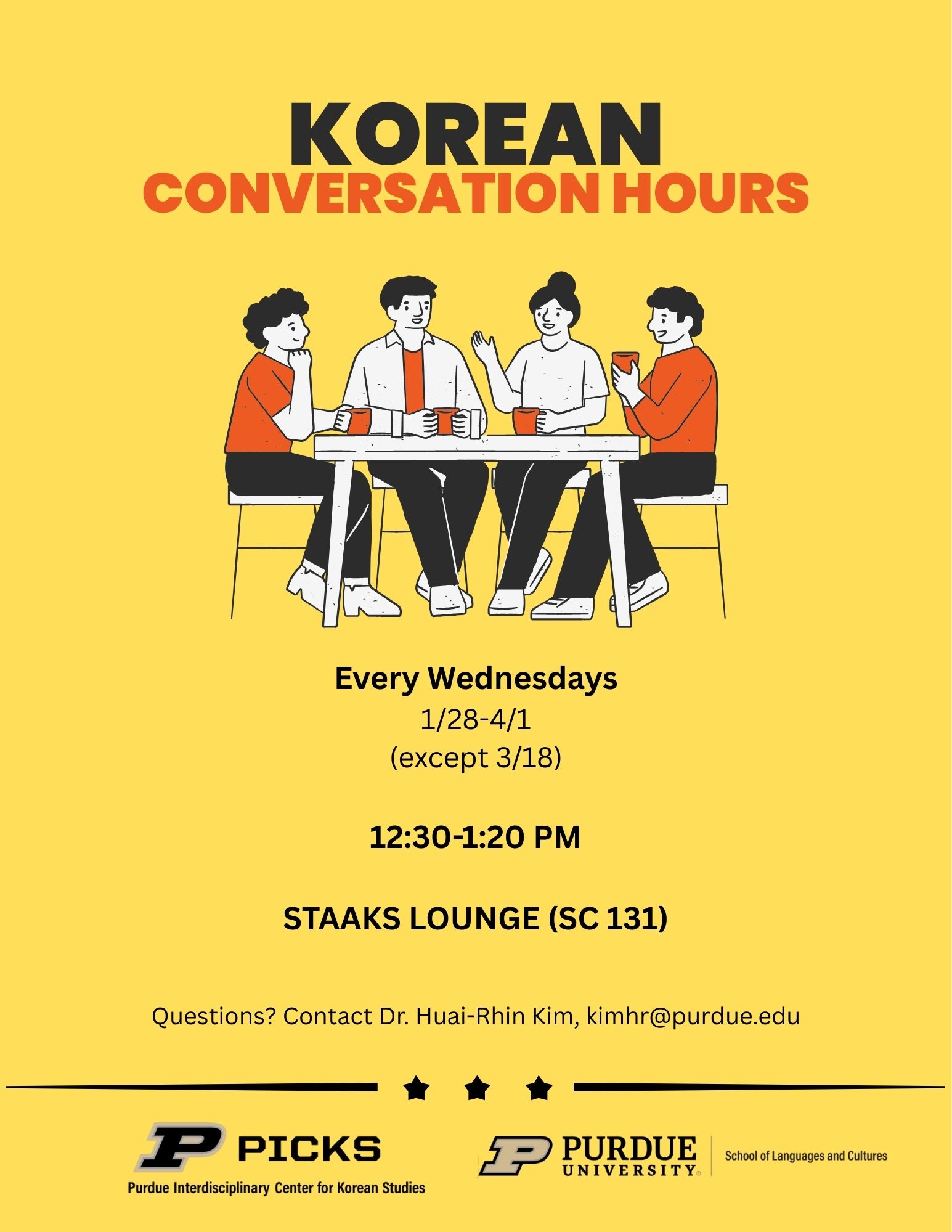 Korean Conversation Hours