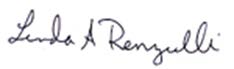 Linda Renzulli's signature