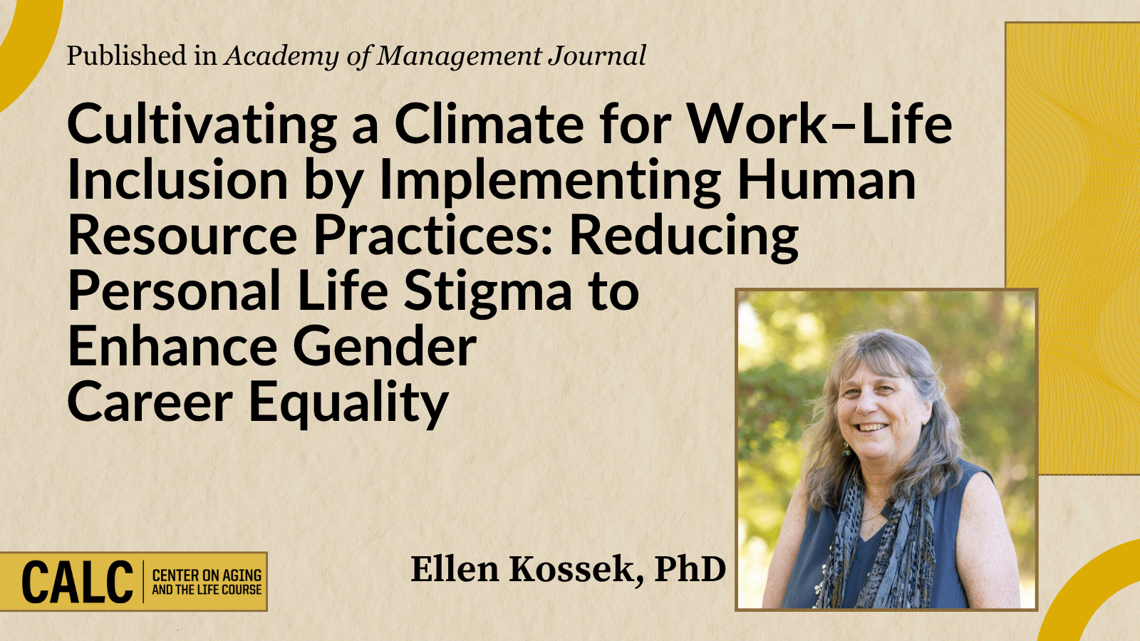 Ellen Kossek Human Resources Publication