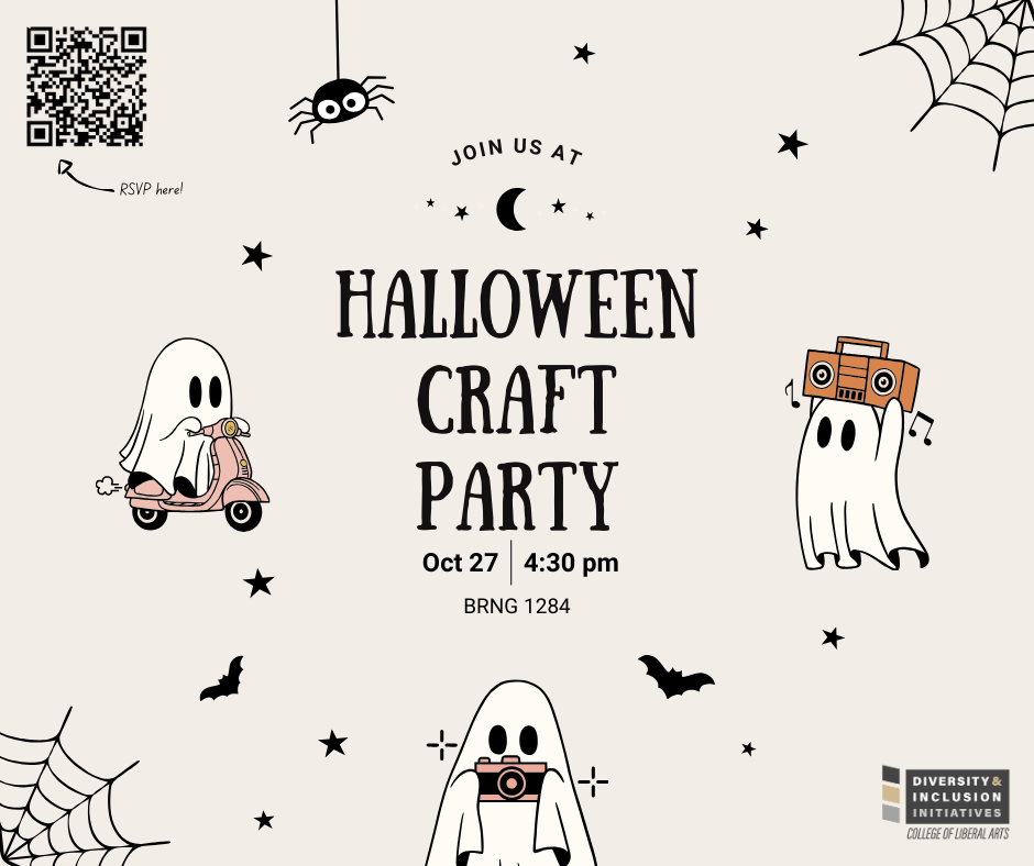Halloween Craft Party Invitation