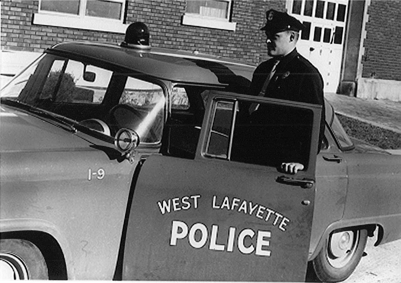 West Lafayette police car