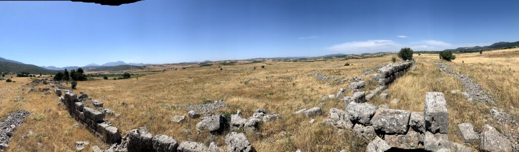 Platea fortifications photographed during the 2021 ROSETTA survey