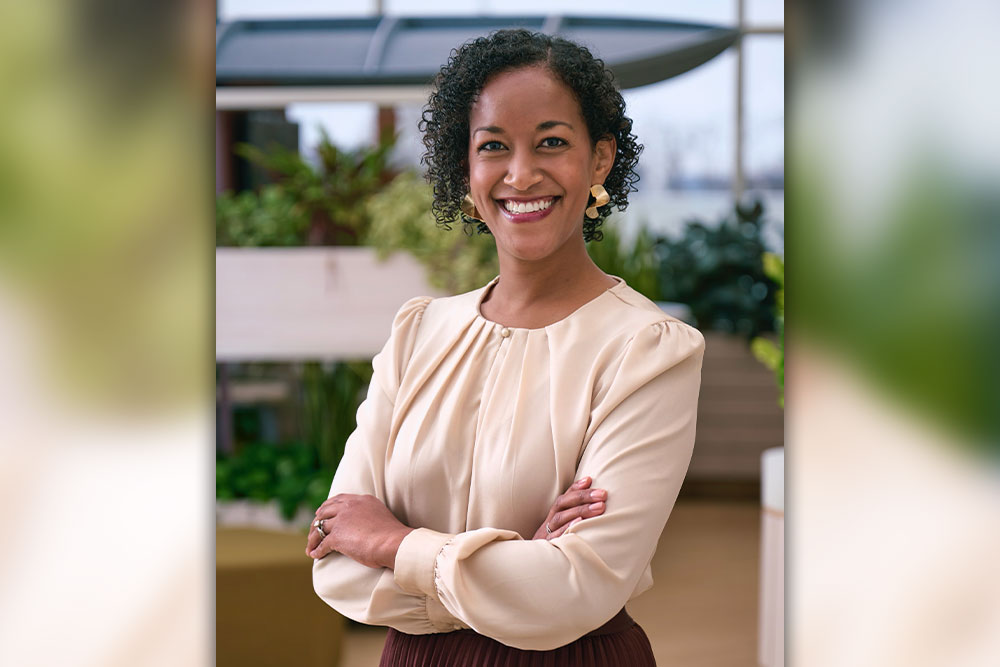 Maria VanDeman, a 2009 graduate of interior design in the Rueff School of Design, Art, and Performance