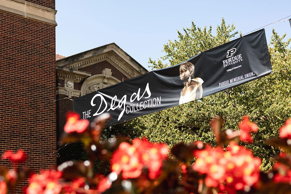 A banner displaying the text The Degas Collection