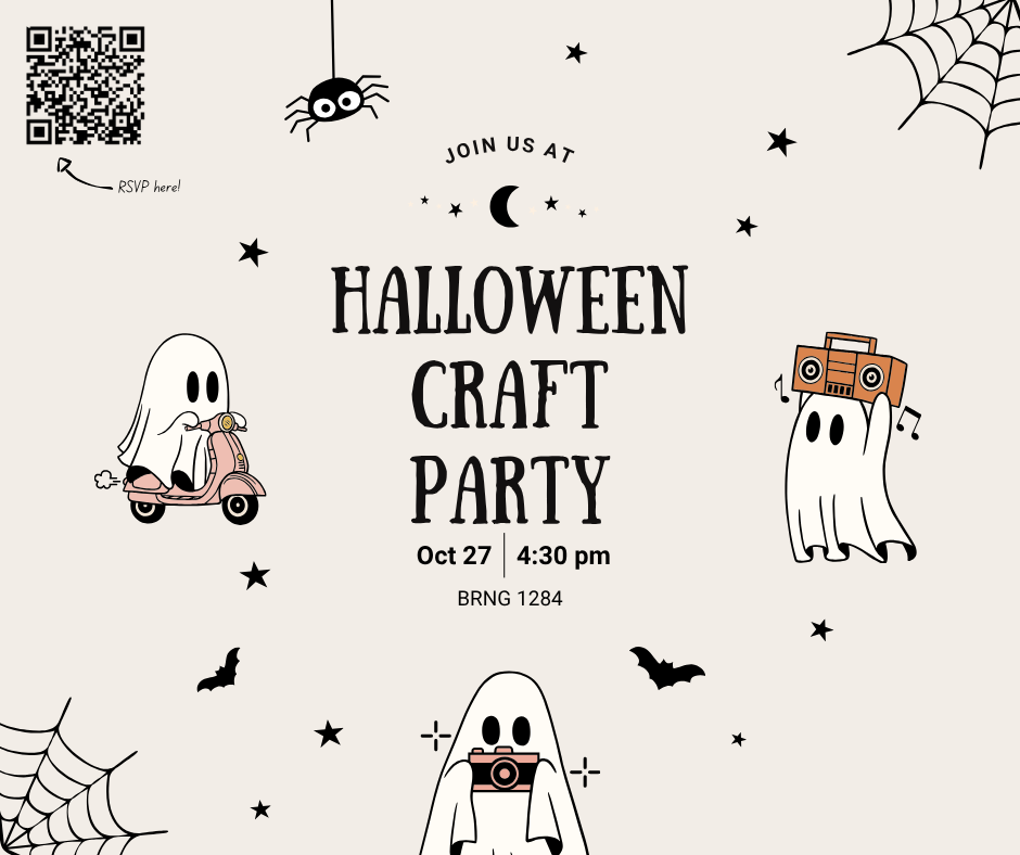 Halloween Craft Party Invitation
