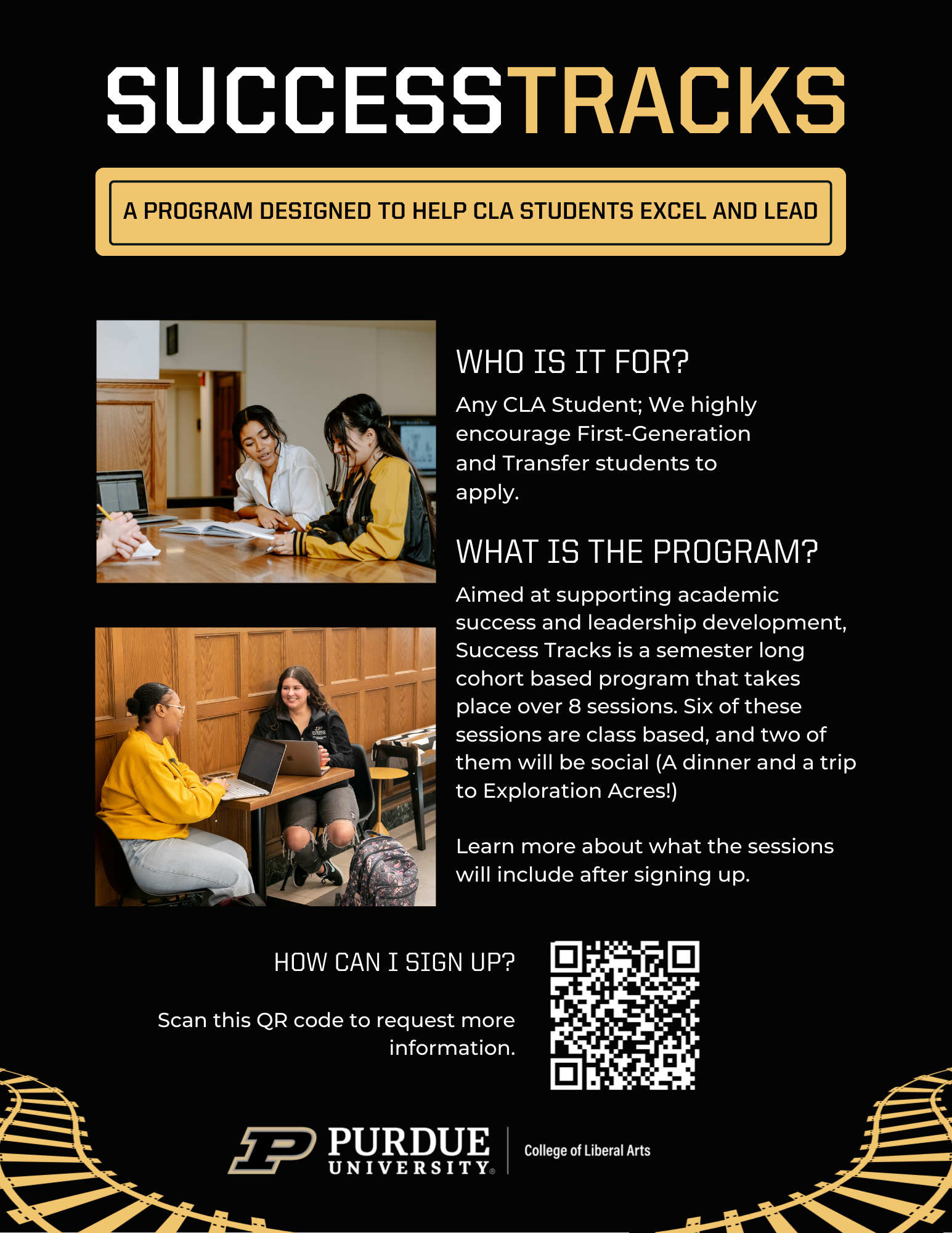 Success Tracks Flyer